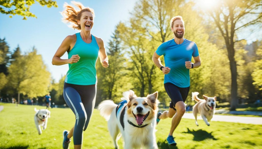 physical activity with pets